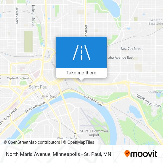 Mapa de North Maria Avenue