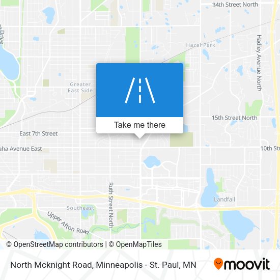 Mapa de North Mcknight Road