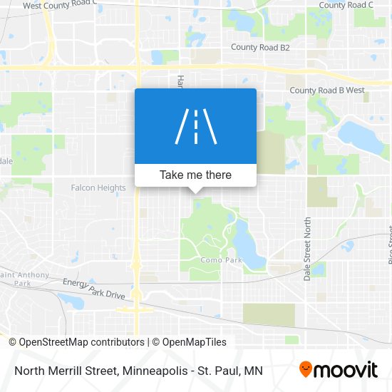 Mapa de North Merrill Street