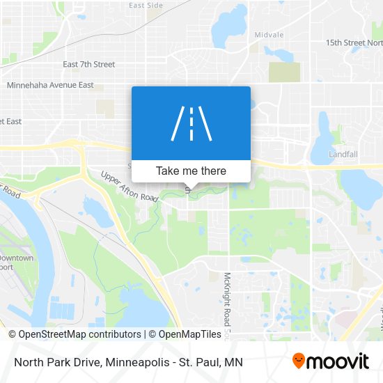 Mapa de North Park Drive