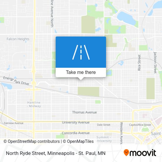 Mapa de North Ryde Street