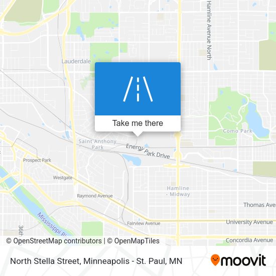 Mapa de North Stella Street