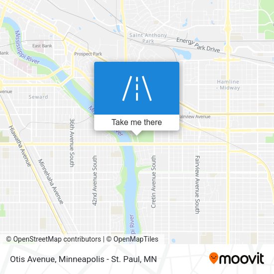 Otis Avenue map