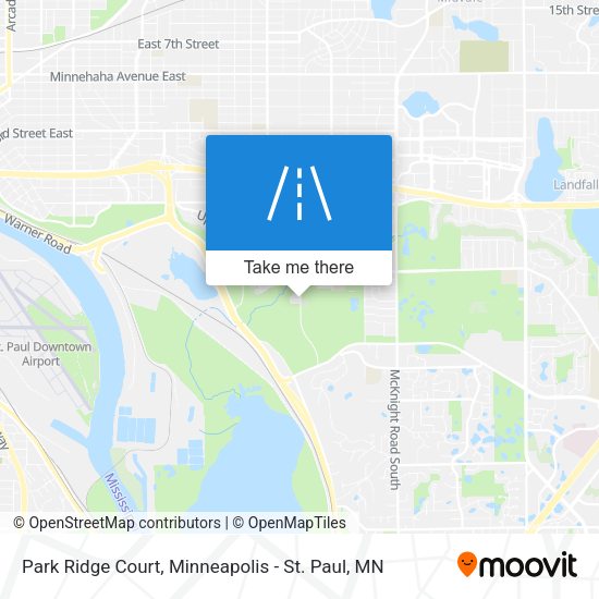 Park Ridge Court map