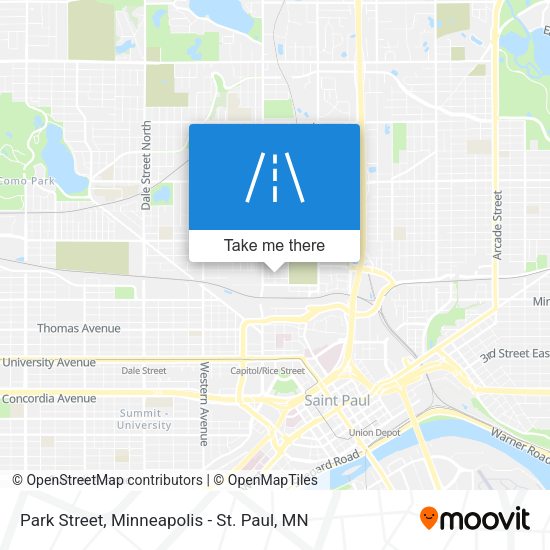 Park Street map
