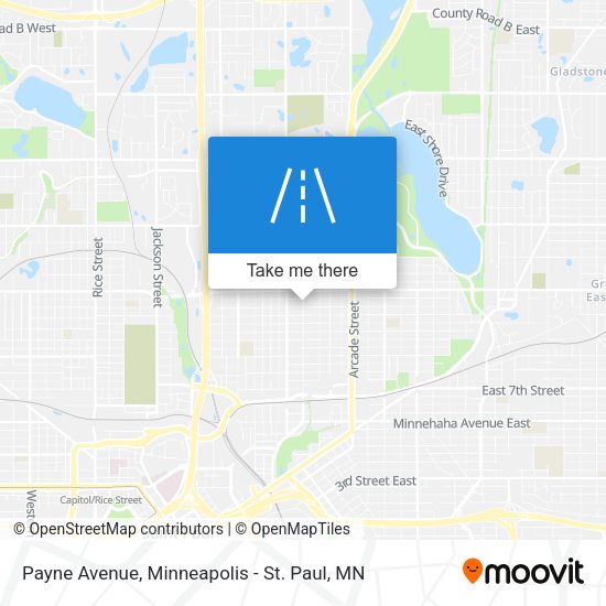 Mapa de Payne Avenue