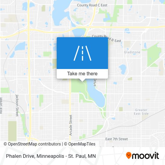 Mapa de Phalen Drive
