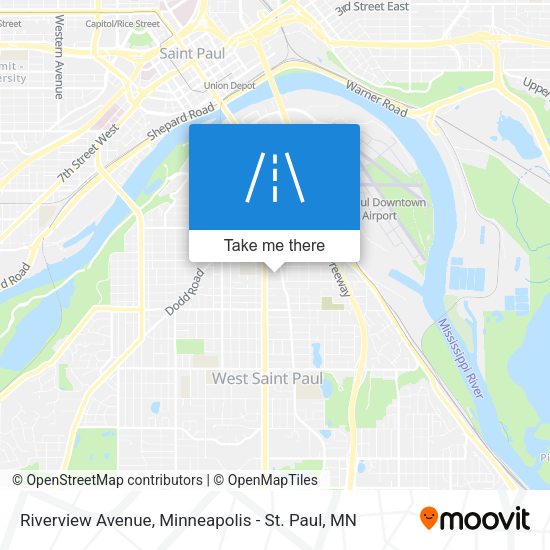 Mapa de Riverview Avenue