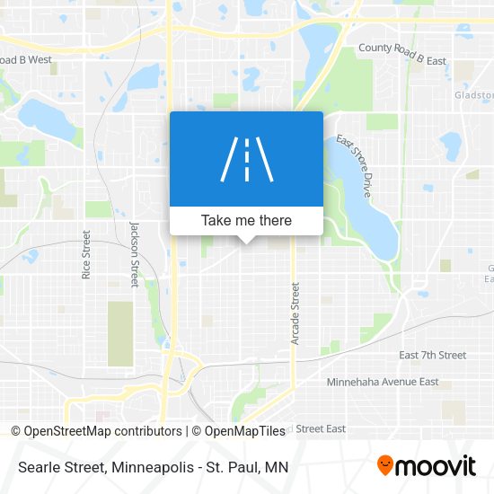 Searle Street map