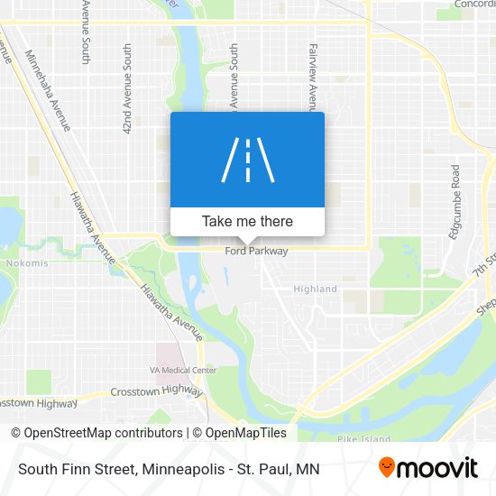 Mapa de South Finn Street