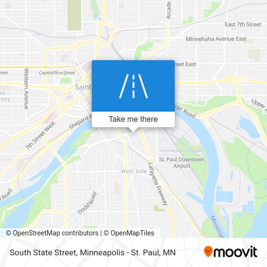 South State Street map