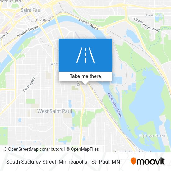 South Stickney Street map