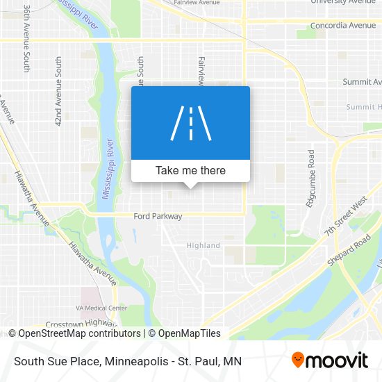 Mapa de South Sue Place