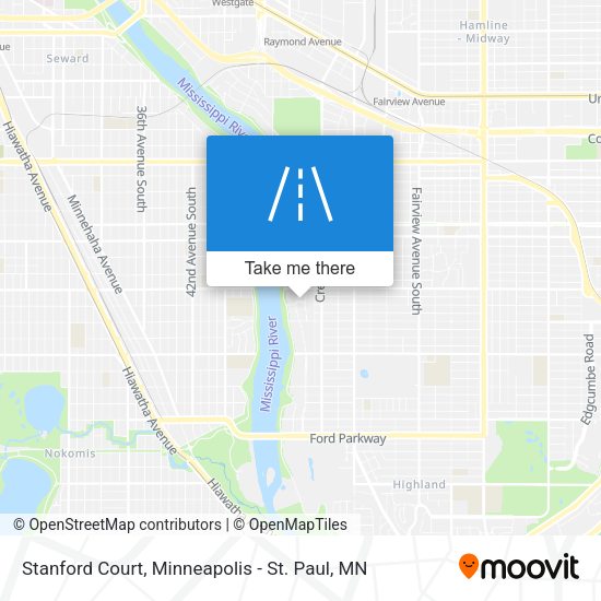 Stanford Court map