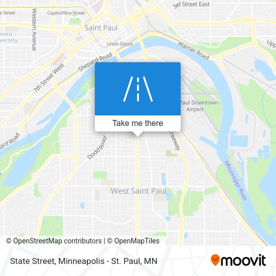 State Street map