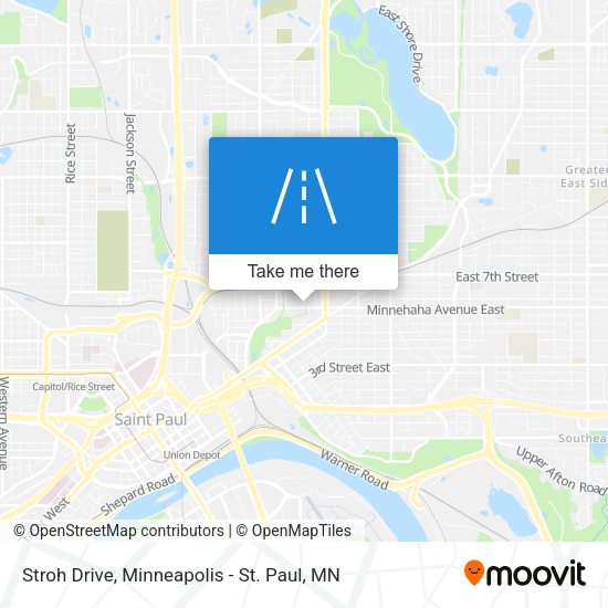 Mapa de Stroh Drive