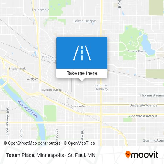 Tatum Place map