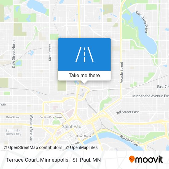 Terrace Court map