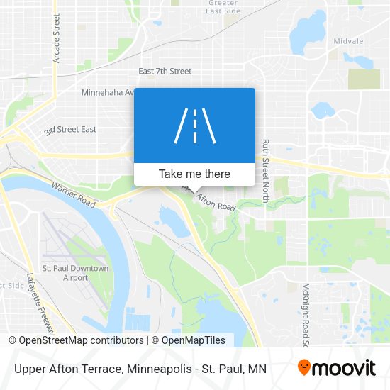 Mapa de Upper Afton Terrace