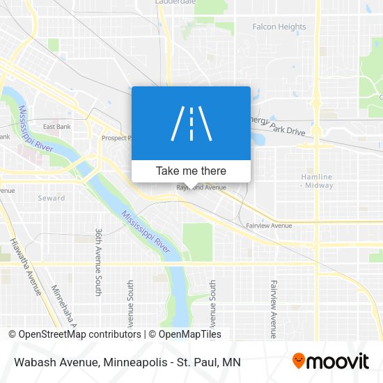 Mapa de Wabash Avenue