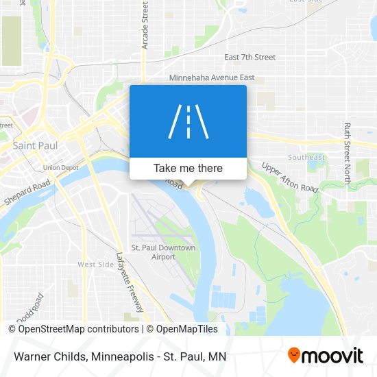 Warner Childs map