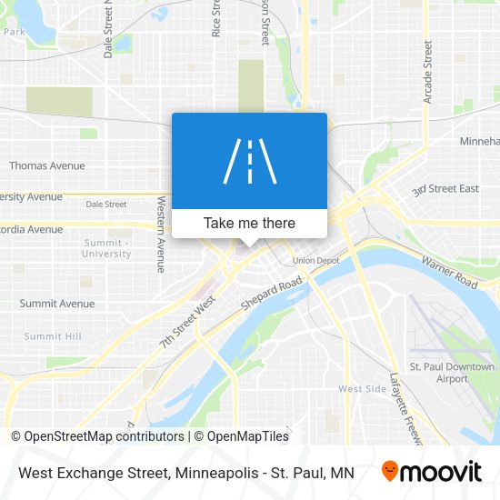 West Exchange Street map