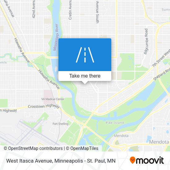 Mapa de West Itasca Avenue