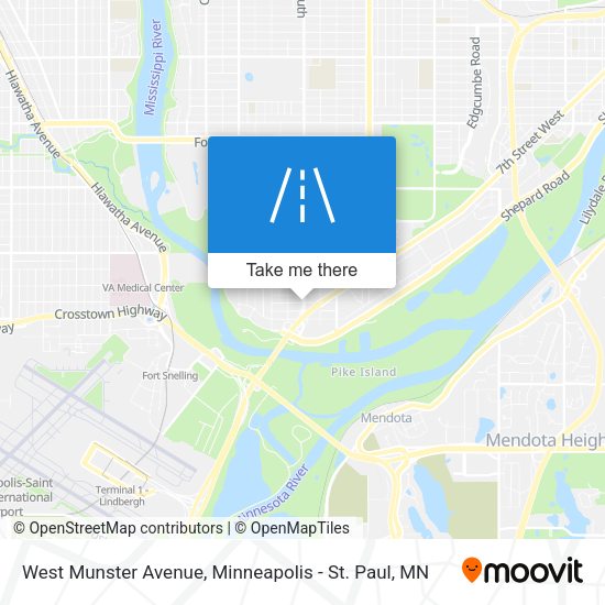 Mapa de West Munster Avenue