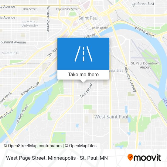 Mapa de West Page Street