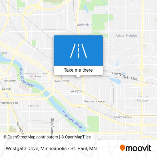 Westgate Drive map