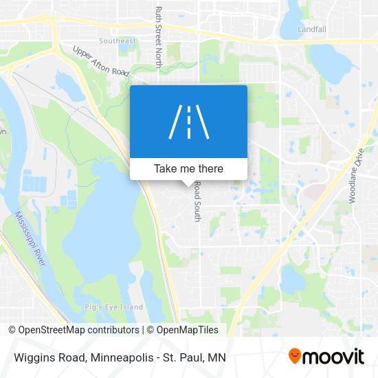 Wiggins Road map