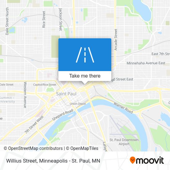 Mapa de Willius Street