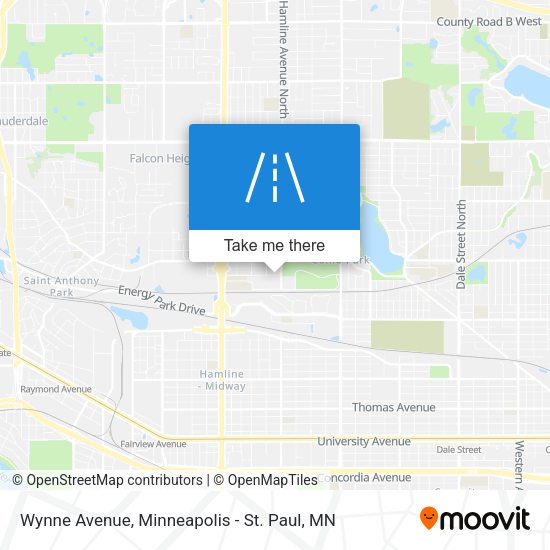 Mapa de Wynne Avenue