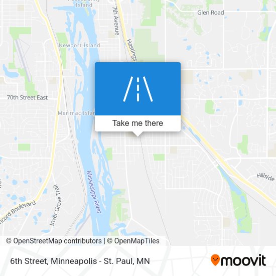6th Street map