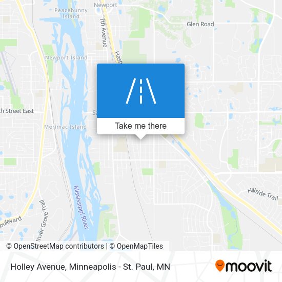 Holley Avenue map