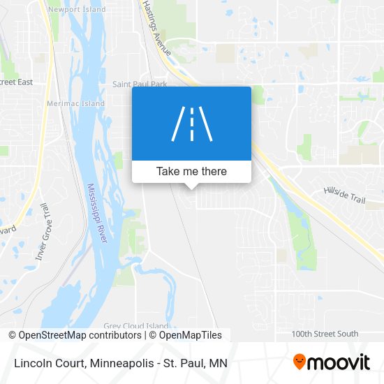 Lincoln Court map