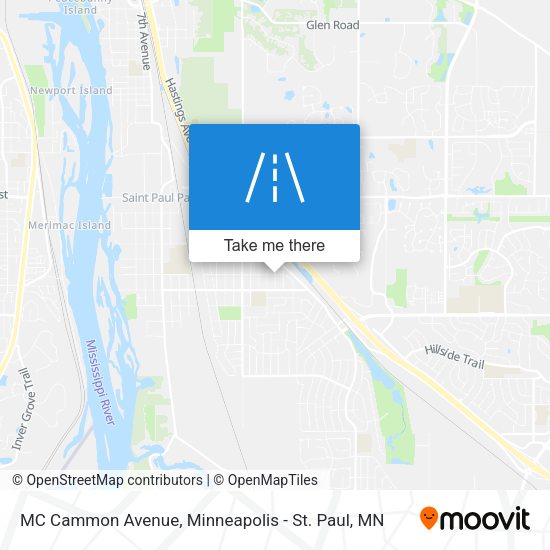 Mapa de MC Cammon Avenue