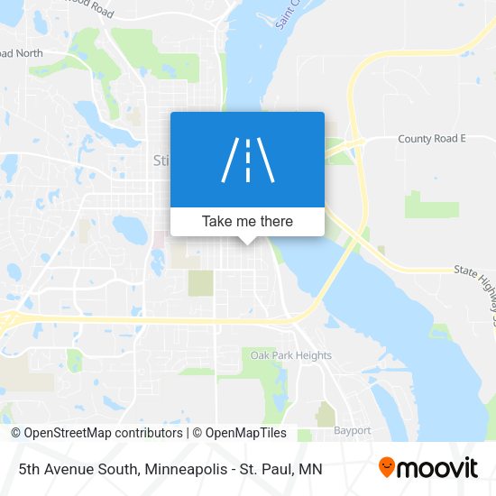 Mapa de 5th Avenue South