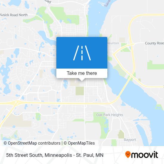 Mapa de 5th Street South