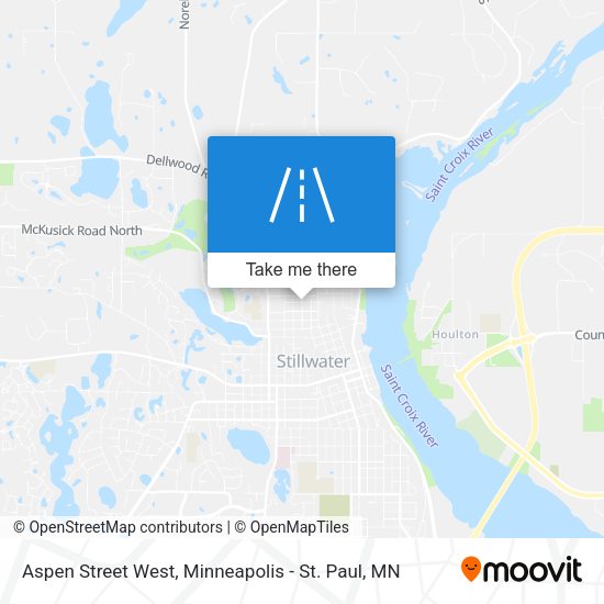 Aspen Street West map