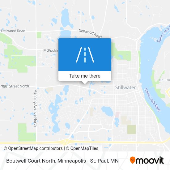 Boutwell Court North map