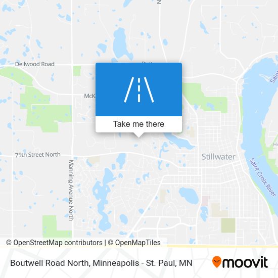 Mapa de Boutwell Road North