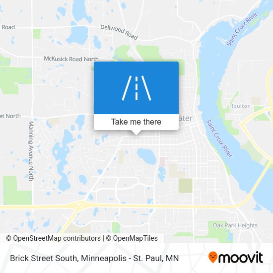 Brick Street South map