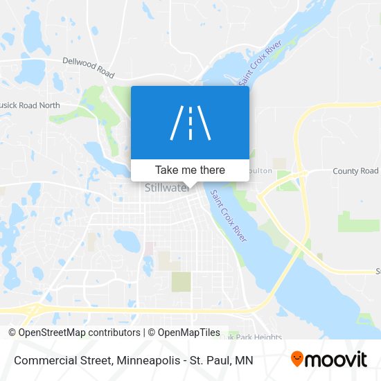 Commercial Street map