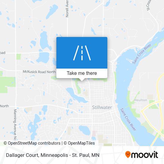 Mapa de Dallager Court