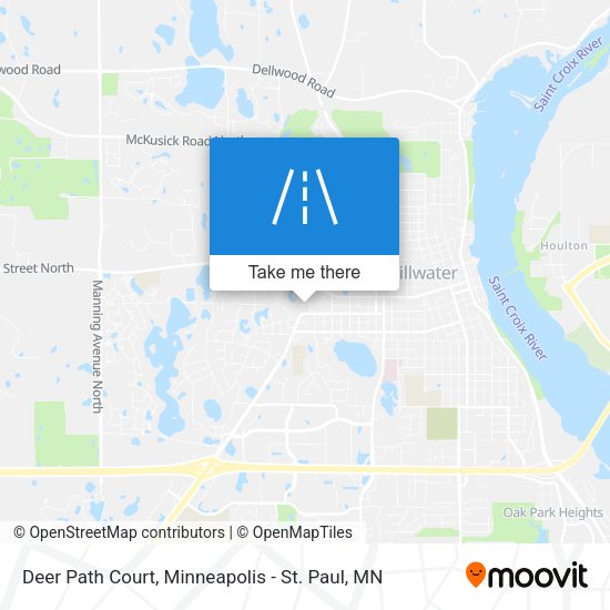 Deer Path Court map