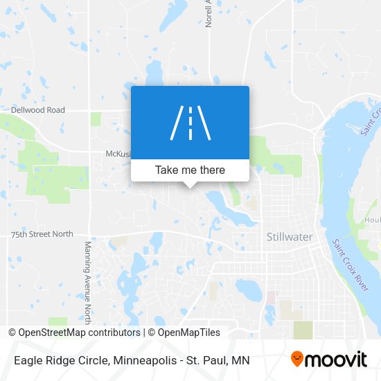 Eagle Ridge Circle map