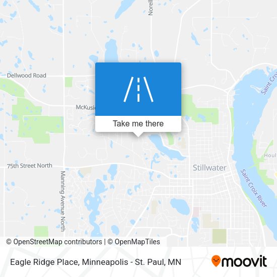 Eagle Ridge Place map