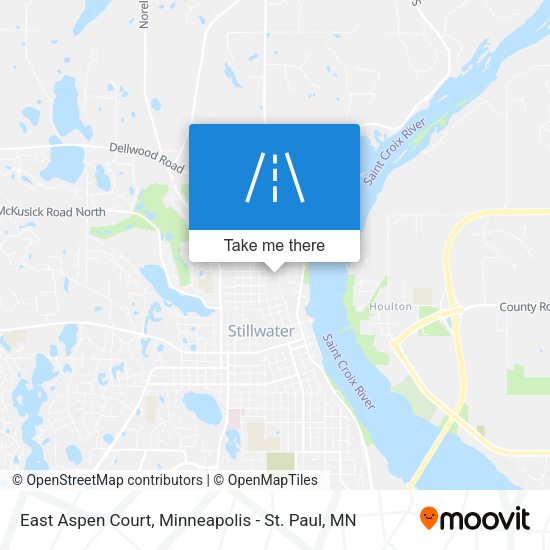 Mapa de East Aspen Court