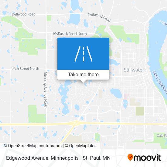 Mapa de Edgewood Avenue